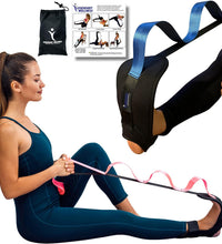 Stretching Strap Hamstring Stretcher - Stretching Equipment, Stretching Bands, Foot Stretcher, Calf Stretcher, Leg Stretcher, Ankle Stretcher Stretch Band, Ligament Stretching Belt, Stretch Strap