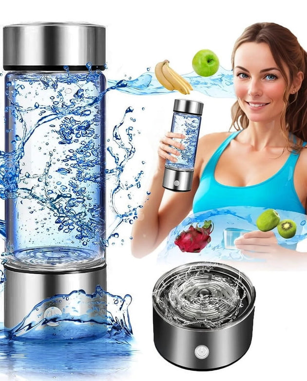 2024 Hydrogen Water Bottle,Hydrogen Water Bottle Generator,3Min Quick Electrolysis,Suitable for Travel,Exercise,Gift for Love