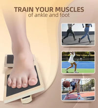 Single Leg Balance Board Ankle Foot Strengthener anti Slip Wobble Board for Sprained Ankle Pilates Stability Exercises Posture