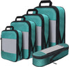 Compression Packing Cubes for Suitcases,5 Set Travel Essentials, Lightweight