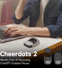 New Detachable Laser Pointer AI Smart Bluetooth Mouse Wireless Touchpad Presenter Remote Voice Recording Deepseek Business Mouse