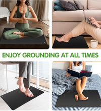 Grounding Mat, Grounding Mat for Bed 23.6 * 35.4. Earth Mat Grounding Pad, Grounding at Home