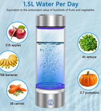 2024 Hydrogen Water Bottle,Hydrogen Water Bottle Generator,3Min Quick Electrolysis,Suitable for Travel,Exercise,Gift for Love