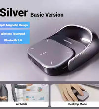 New Detachable Laser Pointer AI Smart Bluetooth Mouse Wireless Touchpad Presenter Remote Voice Recording Deepseek Business Mouse