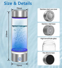 2024 Hydrogen Water Bottle,Hydrogen Water Bottle Generator,3Min Quick Electrolysis,Suitable for Travel,Exercise,Gift for Love