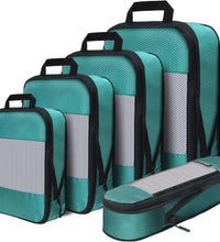 Compression Packing Cubes for Suitcases,5 Set Travel Essentials, Lightweight