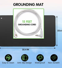 Grounding Mat, Grounding Mat for Bed 23.6 * 35.4. Earth Mat Grounding Pad, Grounding at Home