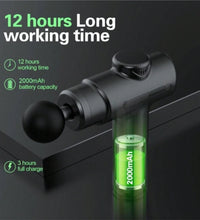 Massage Gun Deep Tissue Percussion Massager, Handheld, with 8 Massage Heads