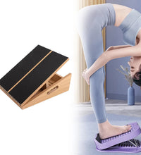 Slant Board Calf Stretcher Sports Wood Sturdy Portable Fitness Foldable anti Slip Surface Workout Yoga Gift Foot Incline Board