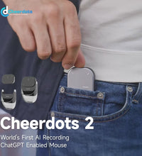 New Detachable Laser Pointer AI Smart Bluetooth Mouse Wireless Touchpad Presenter Remote Voice Recording Deepseek Business Mouse