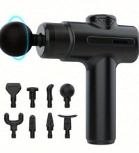 Massage Gun Deep Tissue Percussion Massager, Handheld, with 8 Massage Heads