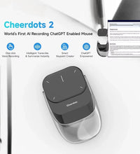 New Detachable Laser Pointer AI Smart Bluetooth Mouse Wireless Touchpad Presenter Remote Voice Recording Deepseek Business Mouse